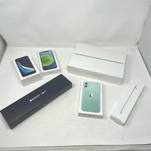 EMPTY Apple Product Boxes iPad 9 iPhone Nike Apple Watch Apple Pencil BOX ONLY